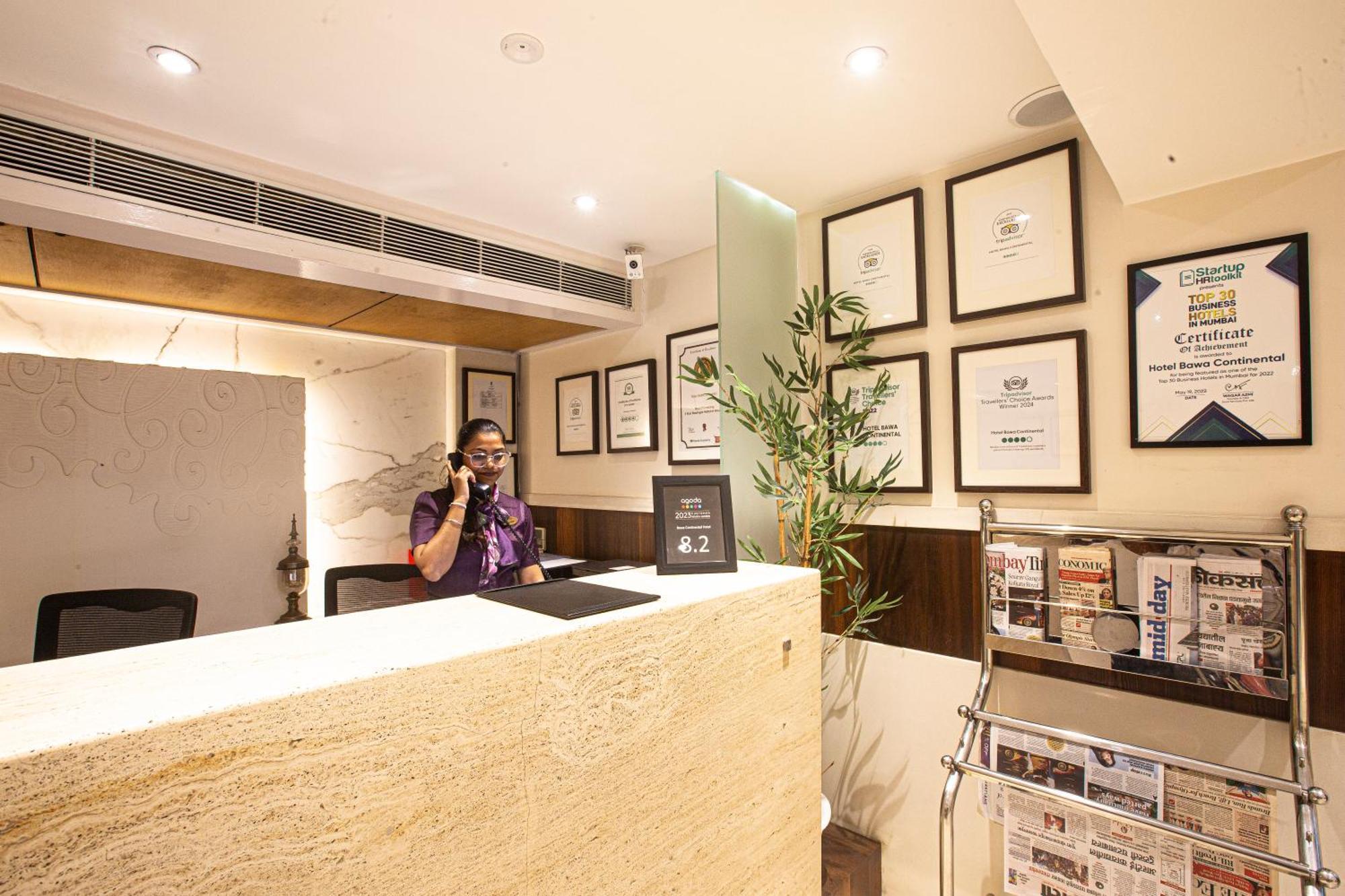 Hotel Bawa Continental Mumbai Dış mekan fotoğraf